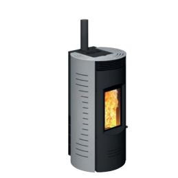 Pellet stove Caminetti Montegrappa RONDE EVO NIS10 smoke outlet higher than 9 Kw 5 stars