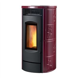 Stufa a pellet Caminetti Montegrappa ALPINA EVO NES10 Ermetica