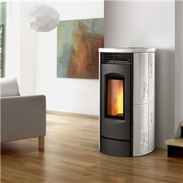 Stufa a pellet Caminetti Montegrappa ALPINA NIS9 EVO WIFI