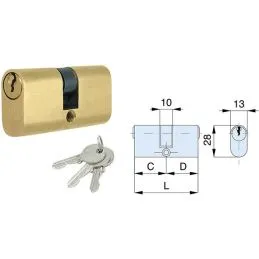 Oval cylinder for MG Monti lock 018560