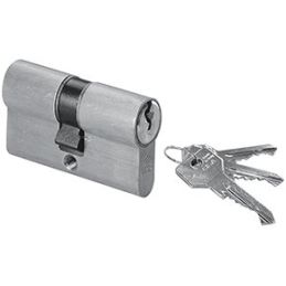 Shaped cylinder with European profile Cisa 08710 NICKEL-PLATED