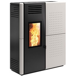 Stufa a pellet Slim Caminetti Montegrappa FENDOR SXS 12,5 Kw 5