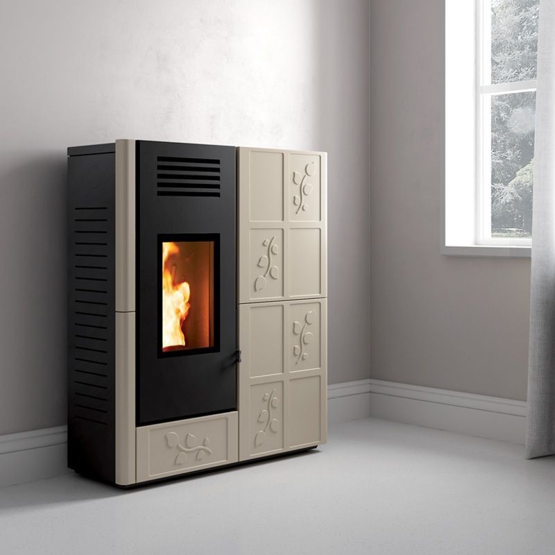 Pellet stove Slim Caminetti Montegrappa FOLIA SXS 12.5 Kw 5 Pellet stove Slim Caminetti Montegrappa FOLIA SXS 12.5 Kw 5