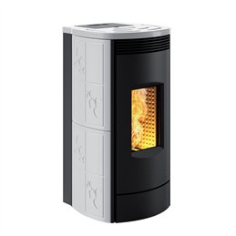 Pellet stove Caminetti Montegrappa ALPINA MX16 E ducted 3