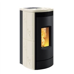 Pellet stove Caminetti Montegrappa ALPINA MX16 E ducted 3