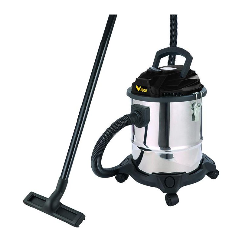 Vigor VBA-25L Inox combined vacuum / ash can