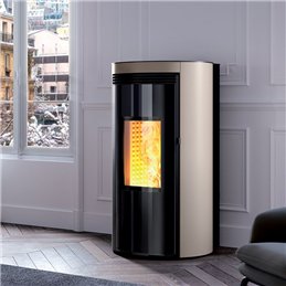 TermoStufa a pellet autopulente Caminetti Montegrappa BITTA