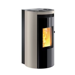 Self-cleaning pellet heating stove Caminetti Montegrappa BITTA