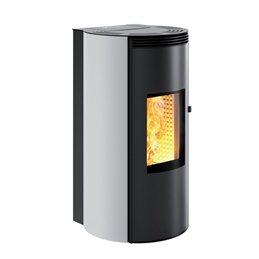 Self-cleaning pellet heating stove Caminetti Montegrappa CUMA