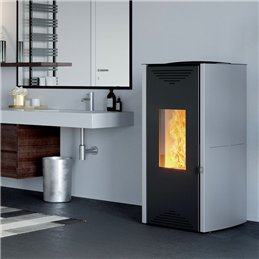 TermoStufa a pellet Caminetti Montegrappa TUGA E 18 Kw 5 STELLE