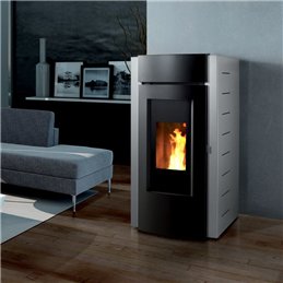 TermoStufa a pellet Caminetti Montegrappa CORAL AQ S