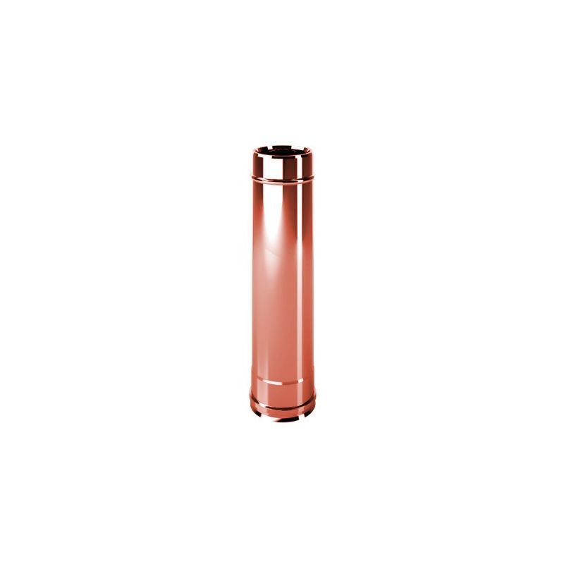 1 meter pipe R1T1 ISO10 COPPER Double wall flue