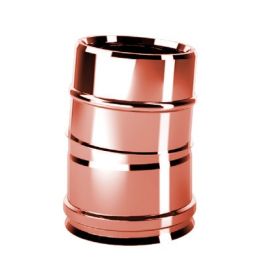 Bend 5 ° R1C05 ISO10 COPPER Double wall flue
