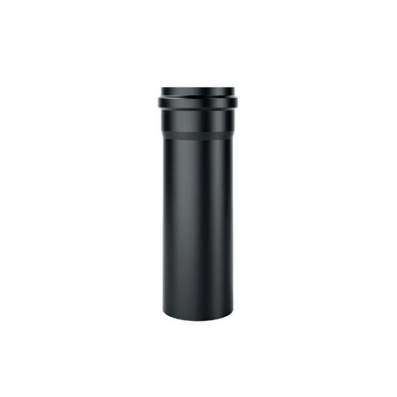 Tubo da 0,25 metro SPT2 DESIGN PELLET in acciaio 1,2mm nero
