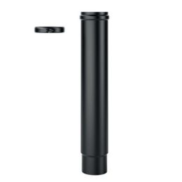 SPET DESIGN PELLET telescopic tube in steel 1,2mm matt black