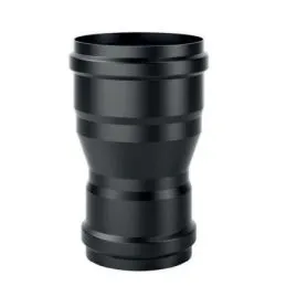 Female extension fitting 80-100mm SPRCF DESIGN PELLET in steel
