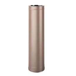 Pipe L 0.25 mt double wall flue ISO25 RUSTY De Marinis