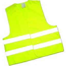 EN-471 high visibility construction site harness vest
