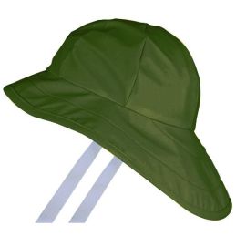 Cappello impermeabile in PVC da cantiere