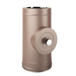 Inspection module with high temperature cap for double wall