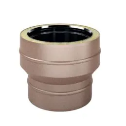 Single-double flue double wall junction ISO25 RUSTY De Marinis