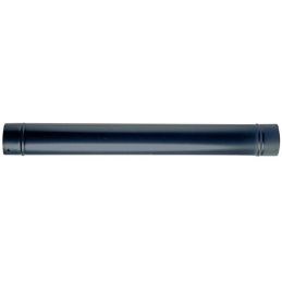 Tube L mm.1000 for stoves in matt black enamelled steel