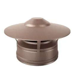 Cappello terminale parapioggia K2RCU ISO25 RUSTY Canna fumaria