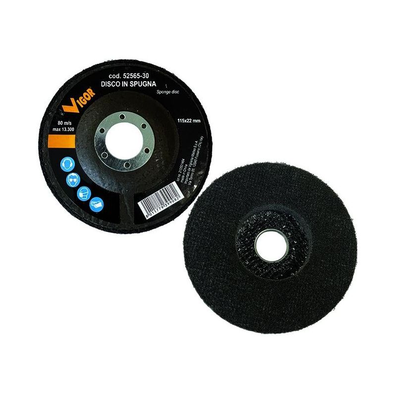 Sponge disc for polishing diam. 115mm VIGOR