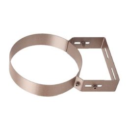 Adjustable wall support bracket for double wall flue ISO25