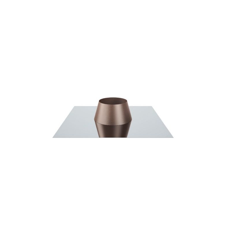 Faldale for flat roofs double wall flue ISO25 RUSTY De Marinis