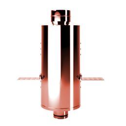 SAFE element for copper chimney roof passage