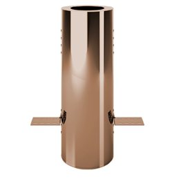 Passaggio tetto legno elemento PASSANTE per canna fumaria INOX