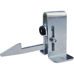 Stopping device for swing gate leaves 578