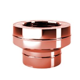 Single-double junction R5RCI ISO50 Copper Double wall flue