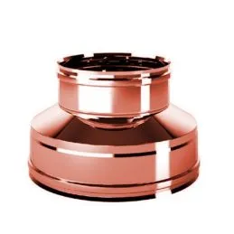 Giunzione doppia-mono R5RCU ISO50 Rame Canna fumaria doppia