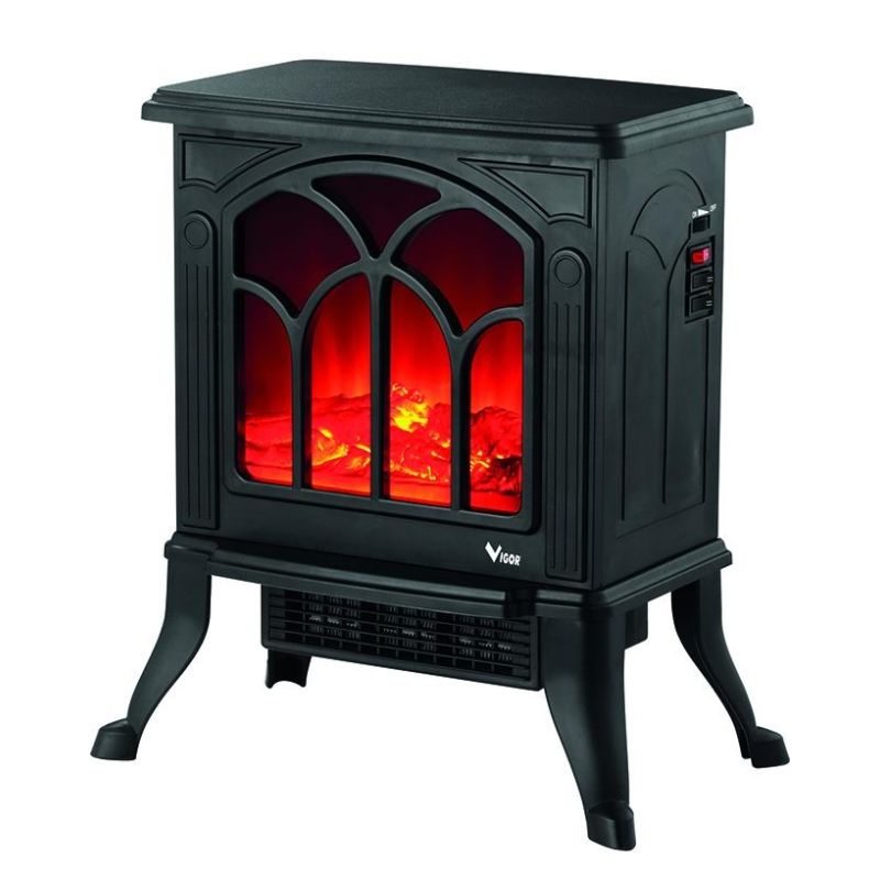 Electric fireplace stove VIGOR IGNIS 1500W