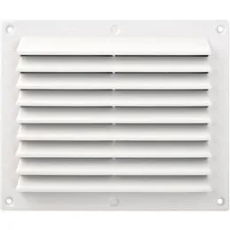 Griglia ventilazione in plastica rettangolare