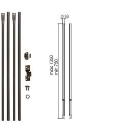 Triple lock rod series MOIA 100T