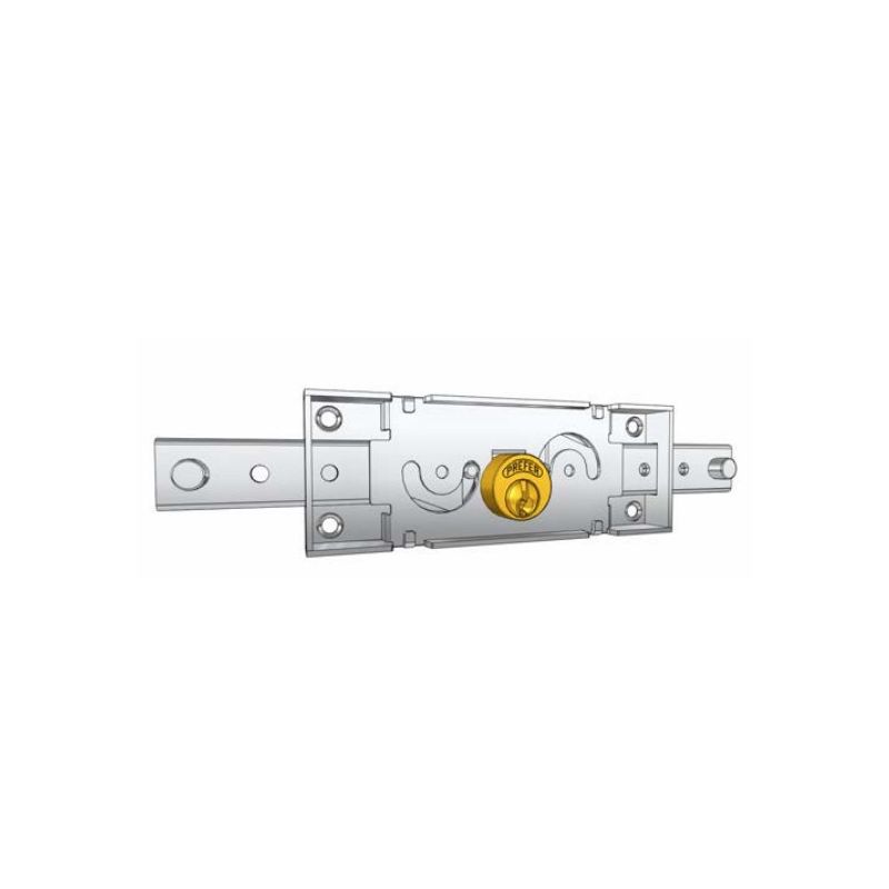Central lock for roller shutter bolts bent PREFER A212