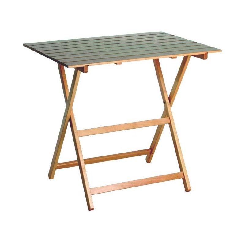 PRINCE Tavolo da giardino pieghevole in legno Vigor 60X80X72CM