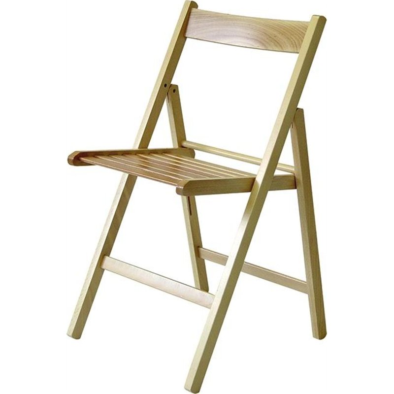 Sedia pieghevole in legno HAPPY HOUR Vigor