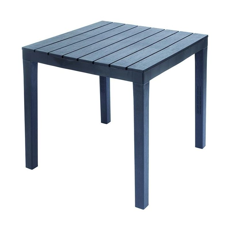 Garden table in PP Dogato design BALI 78x78x73H cm