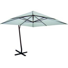 Square umbrella 300x300cm VIGOR with arm