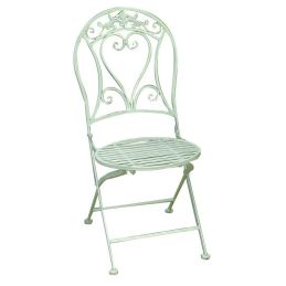 MIKA Vigor wrought iron folding chair