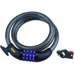 Combination lock for VIGOR coiled bike