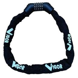 VIGOR combination anti-theft chain 6x900mm