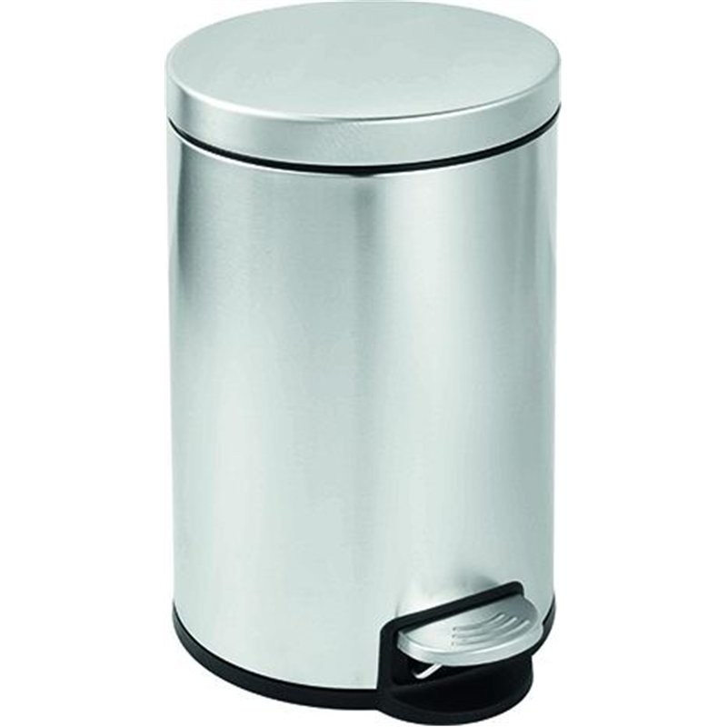 Pattumiera poubelle a pedale INOX lt.12