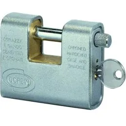 Lucchetto rettangolare corazzato Corbin PL211