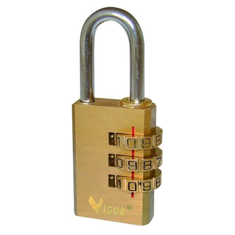 VIGOR combination shackle padlock