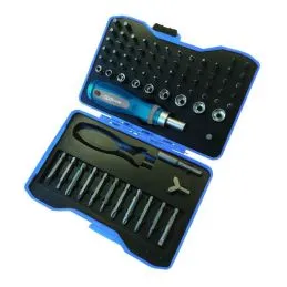 Ratchet screwdriver set 1/4 Hu-FIRMA 76 pcs
